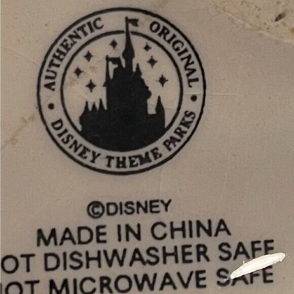 AUTHENTIC WALT DISNEY WORLD MINNIE MOUSE PORCELAIN COFFEE CUP MUG THEME Park - Picture 9 of 9